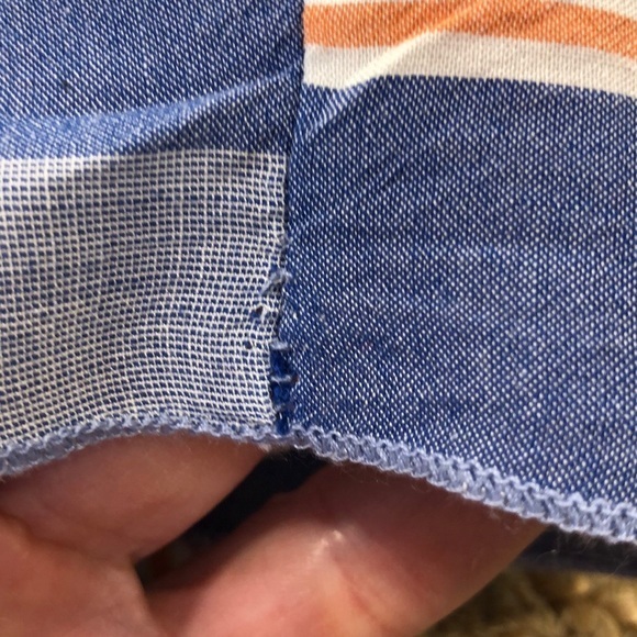 Anthropologie Lavender Field Large Top Blue - Picture 8 of 8